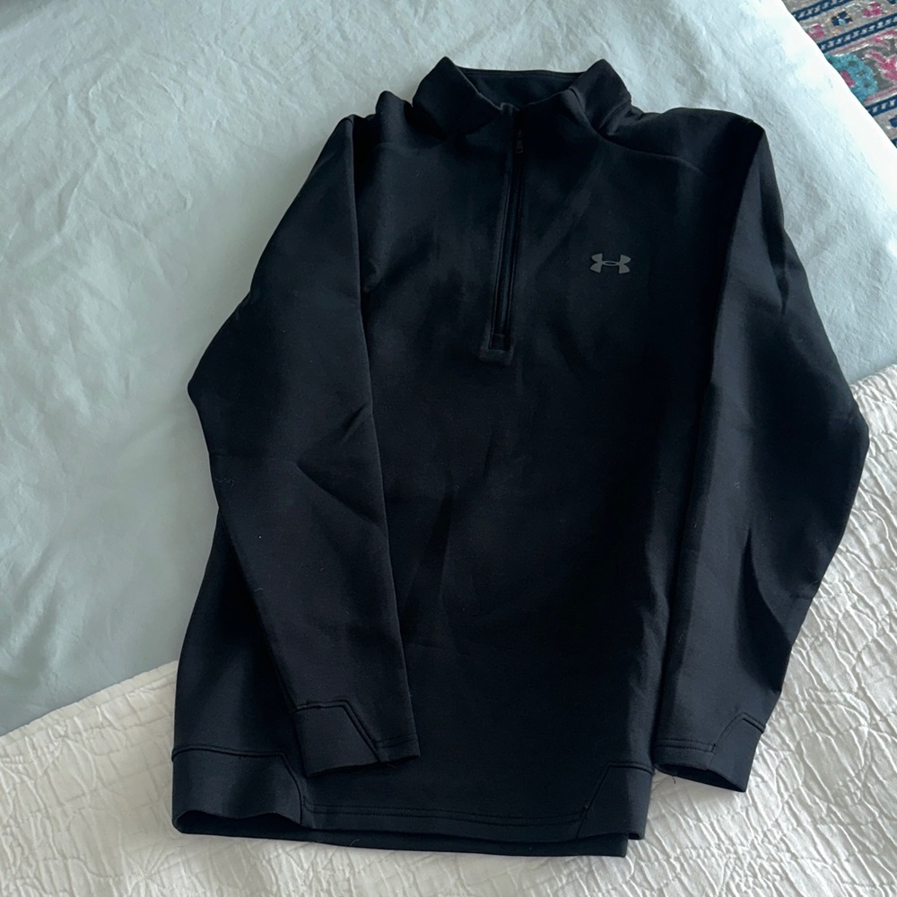 Under Armour Black Quarter-Zip Pullover